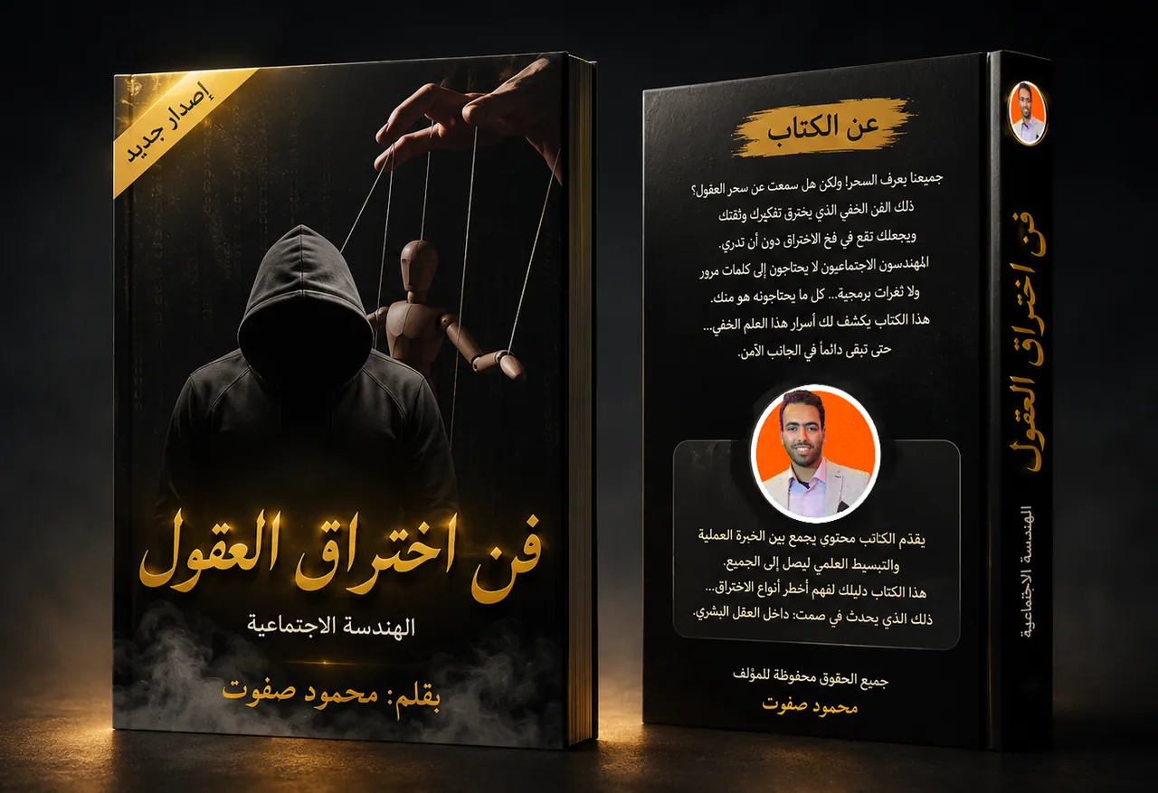 كتاب فن اختراق العقول — الهندسة الاجتماعية، تأليف محمود صفوت